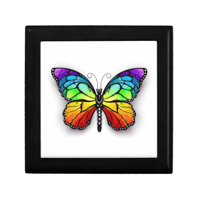 Rainbow butterfly Monarch Gift Box (Front)