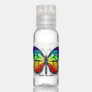 Rainbow butterfly Monarch Hand Sanitizer