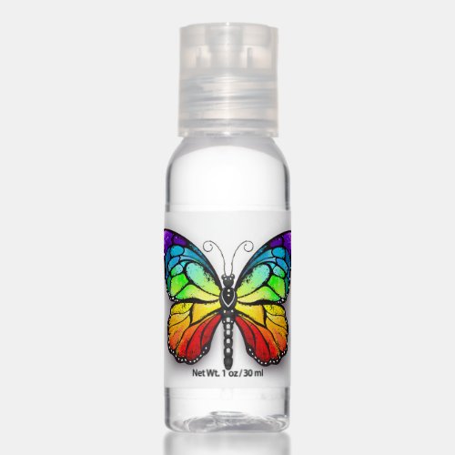 Rainbow butterfly Monarch Hand Sanitizer