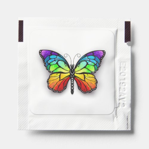 Rainbow butterfly Monarch Hand Sanitizer Packet