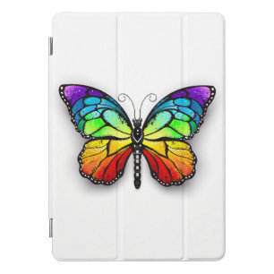 Rainbow butterfly Monarch iPad Pro Cover