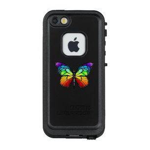 Rainbow butterfly Monarch LifeProof FRĒ iPhone SE/5/5s Case