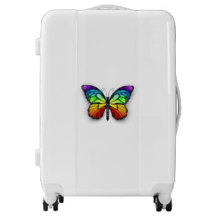 Rainbow butterfly Monarch Luggage