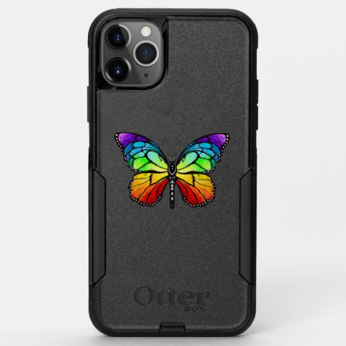 Rainbow butterfly Monarch OtterBox Commuter iPhone 11 Pro Max Case