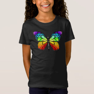 Rainbow butterfly Monarch T-Shirt