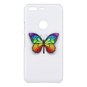 Rainbow butterfly Monarch Uncommon Google Pixel Case