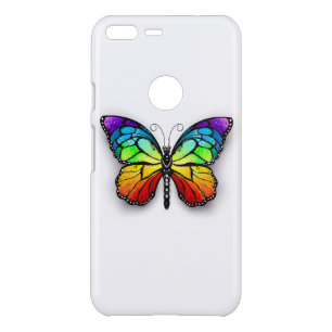 Rainbow butterfly Monarch Uncommon Google Pixel XL Case