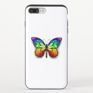 Rainbow butterfly Monarch iPhone 8/7 Plus Slider Case