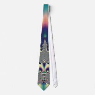Rainbow Butterfly Neck Tie