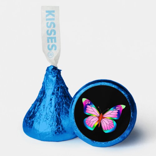 Rainbow Butterfly Package of  Hersheys Kisses