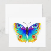 Rainbow Butterfly Peacock Eye (Front/Back)