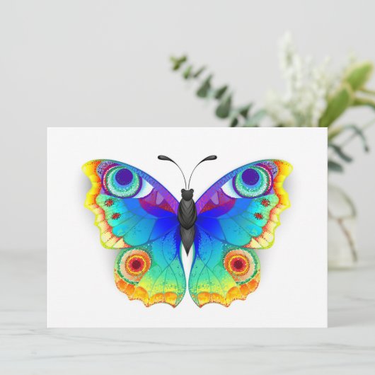 Rainbow Butterfly Peacock Eye (Standing Front)