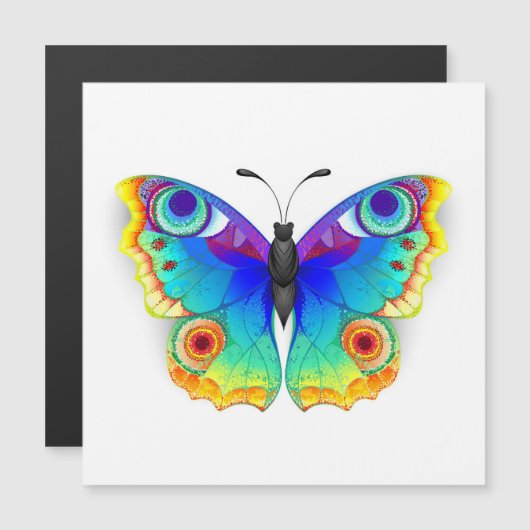 Rainbow Butterfly Peacock Eye (Front/Back)