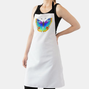 Rainbow Butterfly Peacock Eye Apron