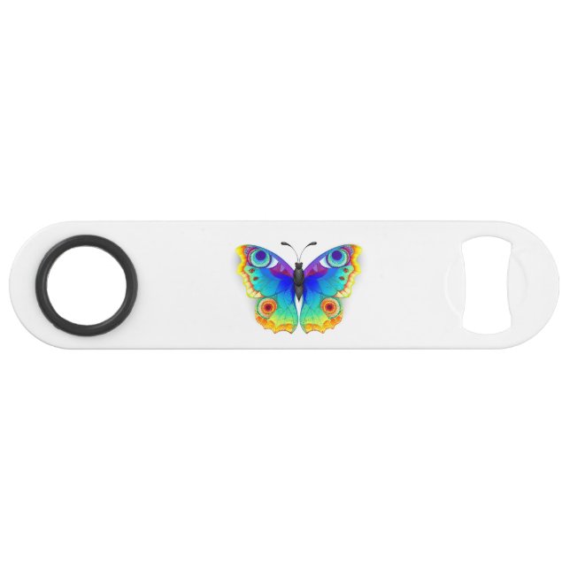 Rainbow Butterfly Peacock Eye Bar Key (Front (Horizontal))