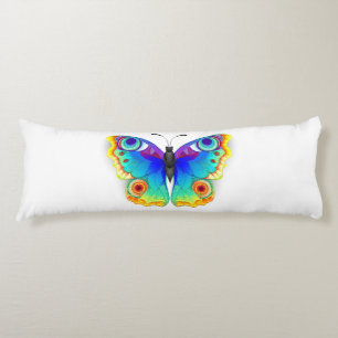 Rainbow Butterfly Peacock Eye Body Pillow