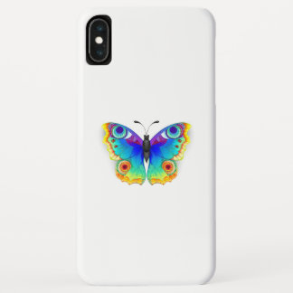 Rainbow Butterfly Peacock Eye iPhone XS Max Case