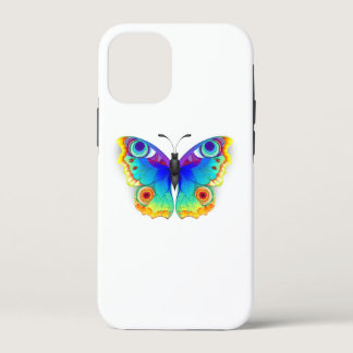 Rainbow Butterfly Peacock Eye iPhone 12 Mini Case