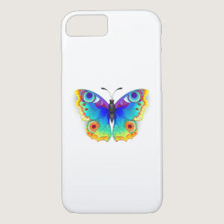 Rainbow Butterfly Peacock Eye iPhone 8/7 Case