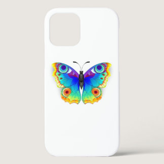Rainbow Butterfly Peacock Eye iPhone 12 Pro Case
