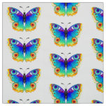 Rainbow Butterfly Peacock Eye Fabric