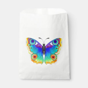 Rainbow Butterfly Peacock Eye Favor Bag