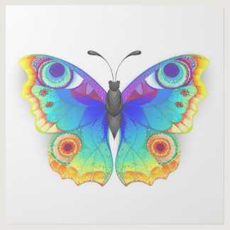 Rainbow Butterfly Peacock Eye Gallery Wrap