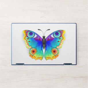 Rainbow Butterfly Peacock Eye HP Laptop Skin