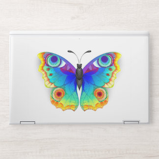 Rainbow Butterfly Peacock Eye HP Laptop Skin