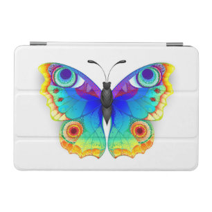 Rainbow Butterfly Peacock Eye iPad Mini Cover
