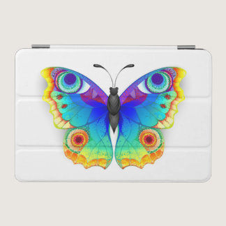 Rainbow Butterfly Peacock Eye iPad Mini Cover