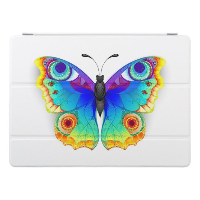 Rainbow Butterfly Peacock Eye iPad Pro Cover (Horizontal)