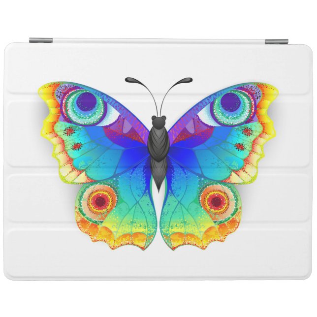 Rainbow Butterfly Peacock Eye iPad Smart Cover (Horizontal)