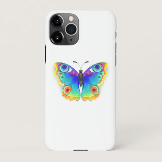 Rainbow Butterfly Peacock Eye iPhone 11Pro Case
