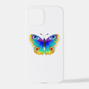 Rainbow Butterfly Peacock Eye iPhone 12 Pro Case
