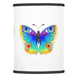 Rainbow Butterfly Peacock Eye Lamp Shade