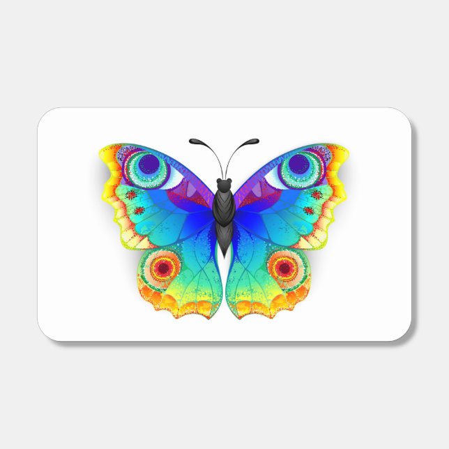 Rainbow Butterfly Peacock Eye Matchboxes (Front)