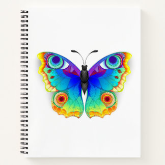 Rainbow Butterfly Peacock Eye Notebook