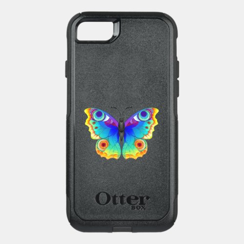 Rainbow Butterfly Peacock Eye OtterBox Commuter iPhone SE87 Case