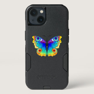 Rainbow Butterfly Peacock Eye iPhone 13 Case