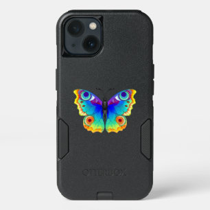 Rainbow Butterfly Peacock Eye iPhone 13 Case