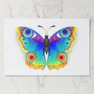 Rainbow Butterfly Peacock Eye Paper Pad