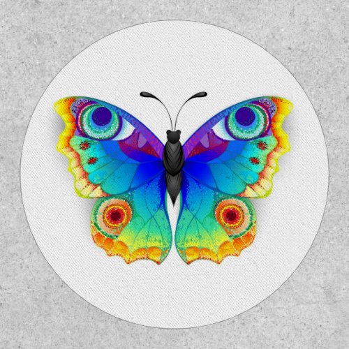 Rainbow Butterfly Peacock Eye Patch