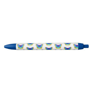 Rainbow Butterfly Peacock Eye Pen
