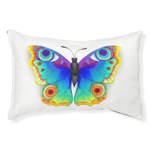 Rainbow Butterfly Peacock Eye Pet Bed