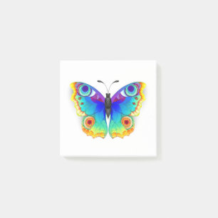 Rainbow Butterfly Peacock Eye Post-it Notes