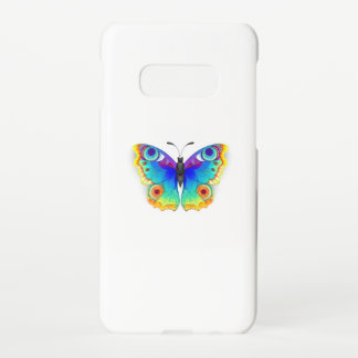 Rainbow Butterfly Peacock Eye Samsung Galaxy S10E Case