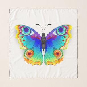 Rainbow Butterfly Peacock Eye Scarf