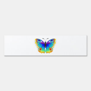 Rainbow Butterfly Peacock Eye Sign
