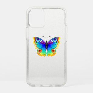 Rainbow Butterfly Peacock Eye Speck iPhone 12 Mini Case